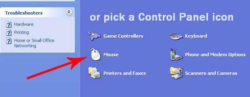 Mouse Control Panel